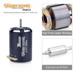Rocket 540 4.5T 5.5T 6.5T 8.5T 10.5T 13.5T 17.5T 21.5T Sensored Brushless Motor for Modified Spec Stock 1/10 RC Car